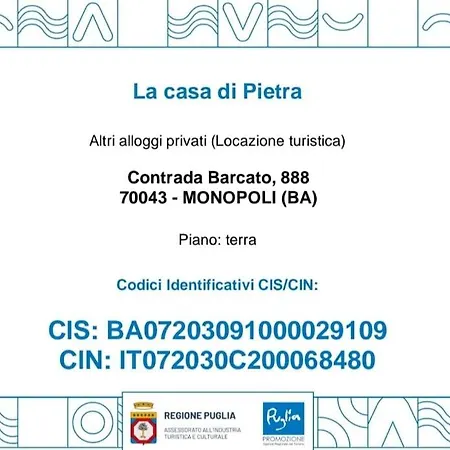 La Casa Di Pietra Country house *